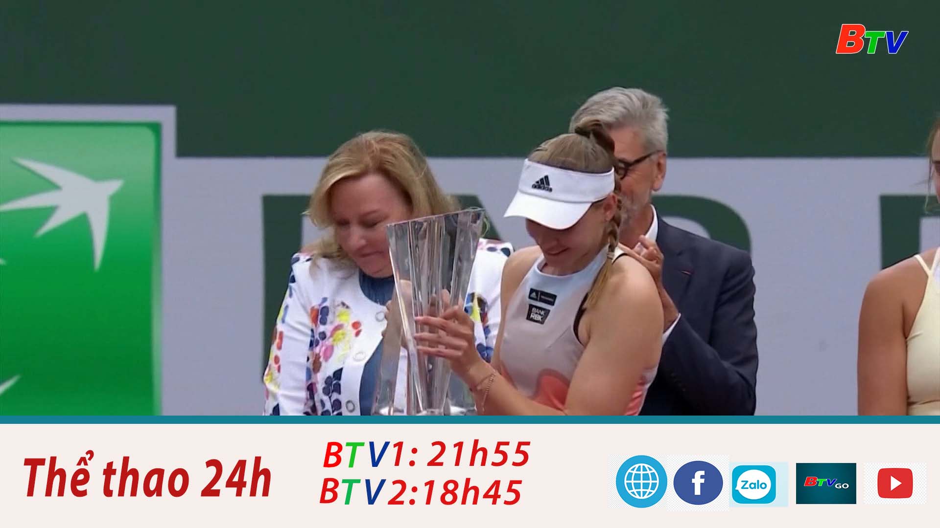 Elena Rybakina vô địch giải quần vợt Indian Wells Open 2023